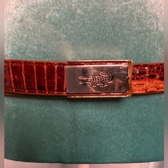 Vintage alligator skin belt - Picture 2 of 5